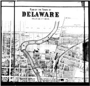 Delaware - Above Middle, Delaware County 1866